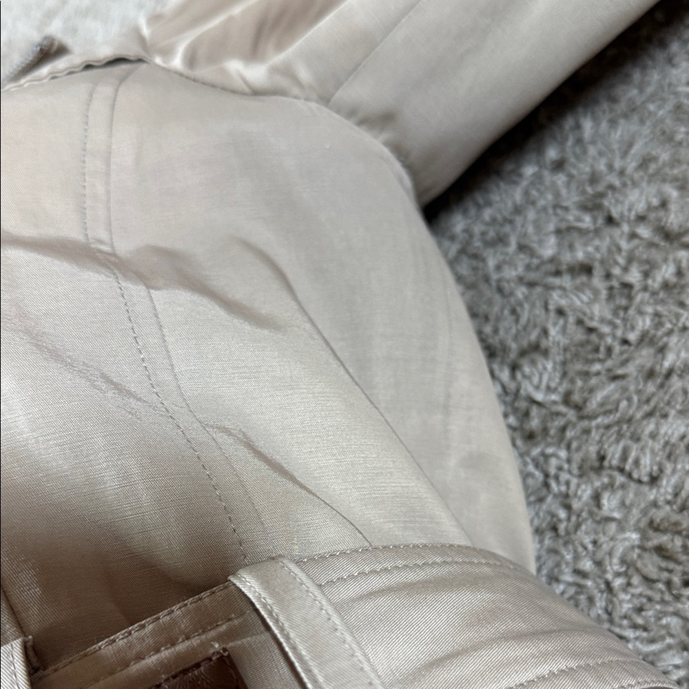 Guess Beige Ruffle Trench Coat SKU1421 - Picture 5 of 10